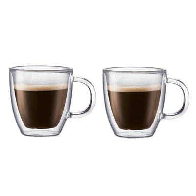 Se Bodum Bistro dobbeltvægget glas med hank 2 stk 30 cl. ✔ Kæmpe udvalg i Bodum ✔ Hurtig levering: 1 - 2 Hverdage samt billig fragt - Varenummer: NDN-22068-02 og barcode / Ean: '727015814162 på lager - Udsalg på Home & Garden - Kitchen & Dining - Tableware - Drinkware - Coffee & Tea Cups Spar op til 53% - Over 1312 kendte brands på udsalg