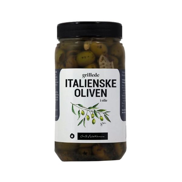 Se Grillede Italienske Oliven i Olie Feldthusen 1,1kg ✔ Kæmpe udvalg i Feldthusen - Køb online på udsalg og tilbud lige nu ✔ Lav fragtpris og hurtig levering - Varenummer: Barlife-671258 og 8021423012953 på lager - Udsalg på Delikatesser - Tapas - Oliven Spar stort – op til 59% - Eksklusivt udsalg på over 2.739 mærker
