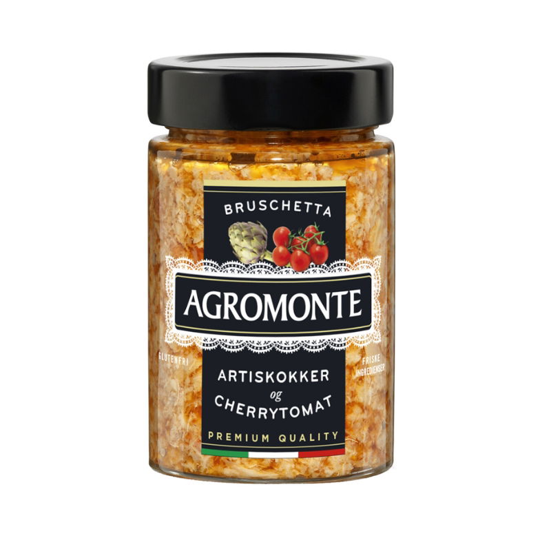 Se Artiskok & Cherry Tomat Bruschetta 212g ✔ Kæmpe udvalg i  Deli Drengene - Køb online på udsalg og tilbud lige nu ✔ Hurtig levering: 1 - 2 Hverdage samt billig fragt - Varenummer: BAR-1383939 og barcode / Ean: 8032817243723 på lager - Udsalg på Delikatesser | Tapas | Konserves Spar op til 66% - Over 1312 kendte brands på udsalg
