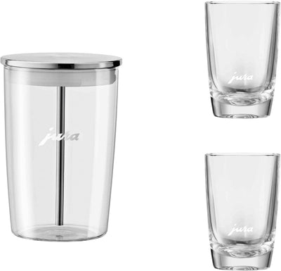 Se Jura Jura Glasmælkebeholder & Latte Macchiato Glas, 2 stk - Vandglas Glas ❤ Stort online udvalg i Jura ❤ Meget billig fragt og hurtig levering: 1 - 2 hverdage - Varenummer: MGS-S00564532 og barcode / Ean: 2222002443847 på lager - Udsalg på Bolig - Borddækning - Glas - Vandglas Spar op til 57% - Over 1150 kendte brands på udsalg