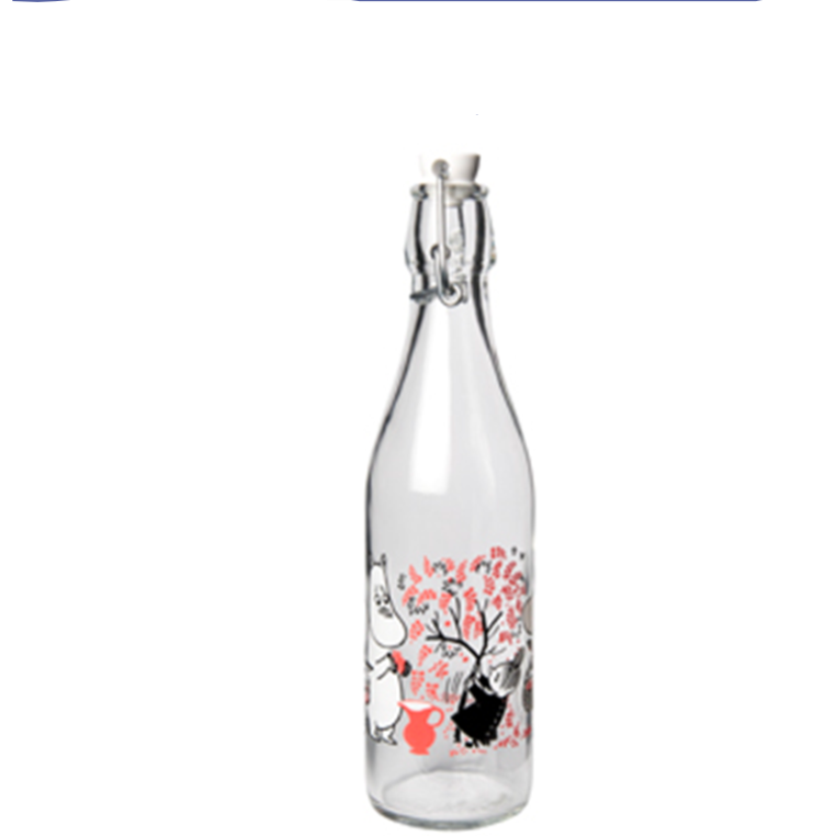 Moomin Glas Flaske Berries Moom   0,5 L