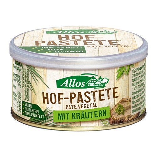 Allos økologisk smørepålæg med urter, pakning med 125 gram