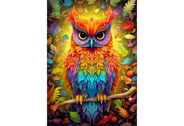 Puslespil Autumnal Owl fra Enjoy med 1000 brikker
