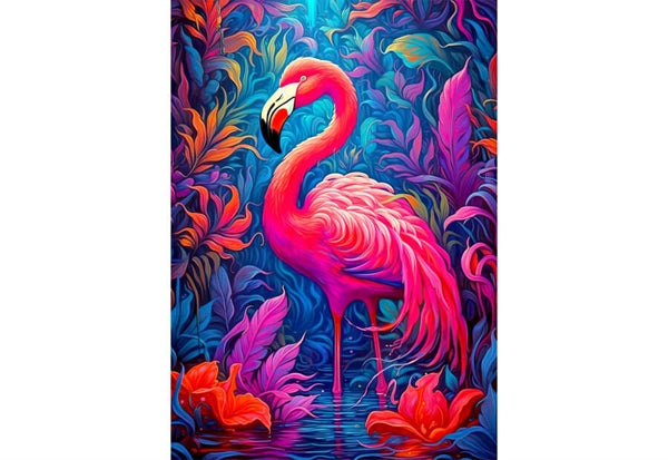 Enjoy puslespil Flamingo Miracle med 1000 brikker