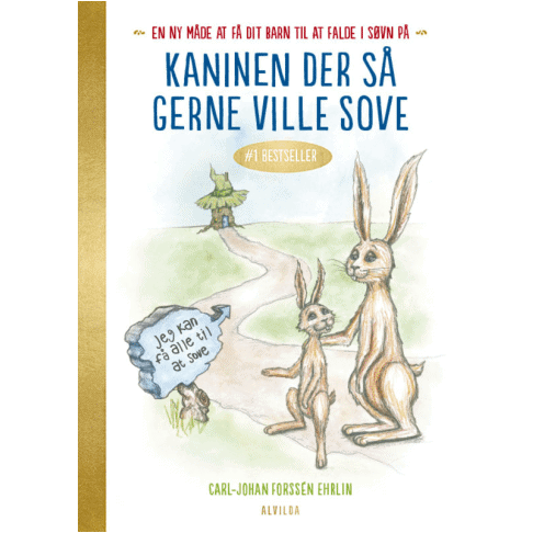 Børnebogen Kaninen der så gerne ville sove i luksusudgave fra Carlsen
