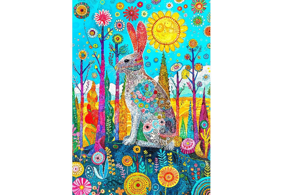 Enjoy puslespil Hare's Whimsical Land med 1000 brikker