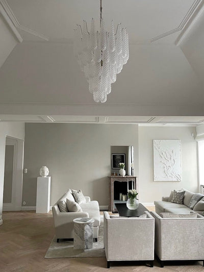 Se Murano Lysekrone - Kogle - 52 glasblade - Klar Krom blank på udsalg! Billig fragt & hurtig levering (1-2 hverdage). Køb online nu med tilbud! Varenummer: CHEVIN-58777. Over 1300 brands på udsalg.
