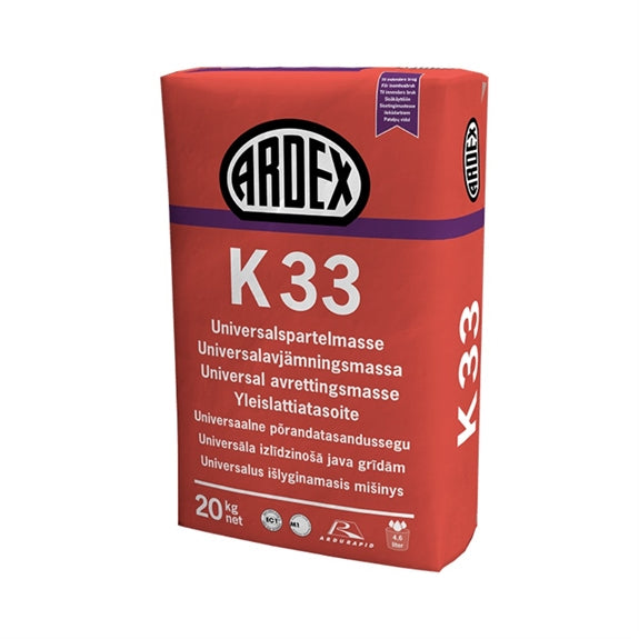 Ardex K 33 universal spartelmasse til gulve