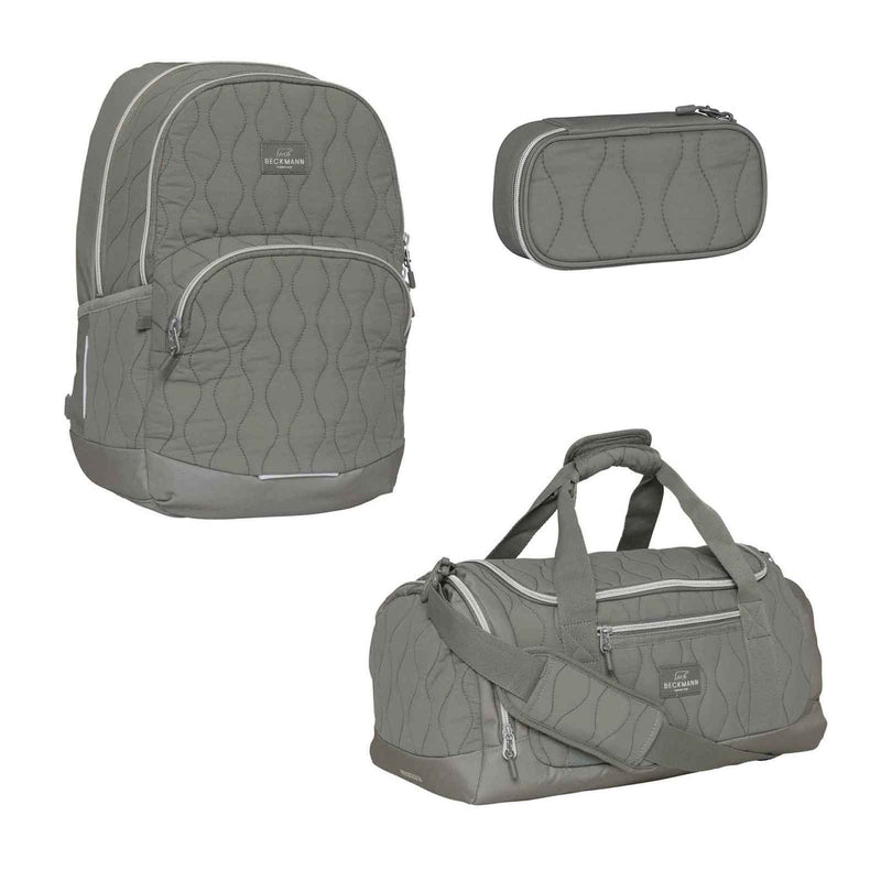 Se Beckmann Sport Jr.Taske 30L Padded Green 3 dele 30L ✔ Kæmpe udvalg i  Beckmann ✔ Hurtig levering: 1 - 2 Hverdage samt billig fragt - Varenummer: JUCO-230169a_bundle og barcode / Ean:  på lager - Udsalg på Skoletaske Spar op til 64% - Over 1334 design mærker på udsalg