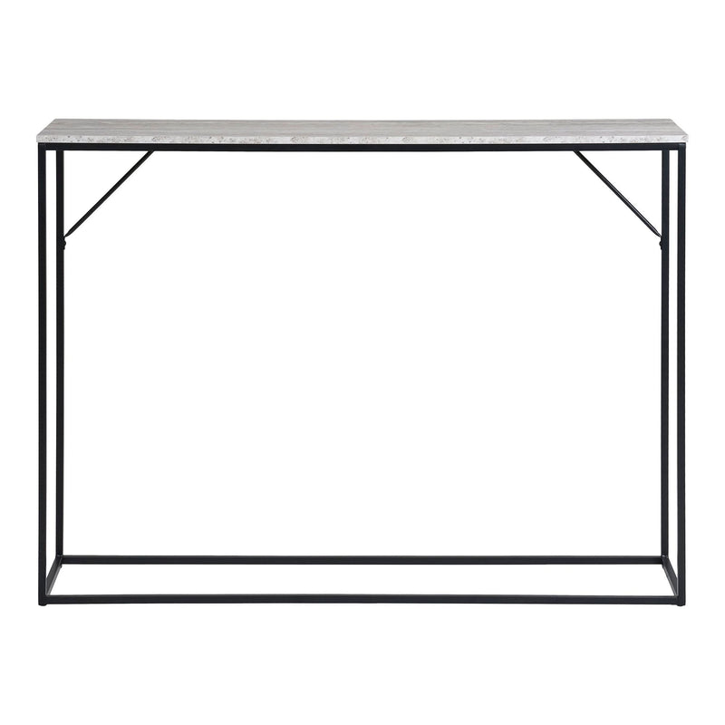 Se Vita Konsolbord - Konsolbord, 1 Hylde, Travertin Look, Sort Stel 110X26X80 Cm ❤ Kæmpe udvalg i HouseNordic ❤ Hurtig levering: 1 - 2 Hverdage samt billig fragt - Varenummer: BBM-48493061865749 og barcode / Ean: &