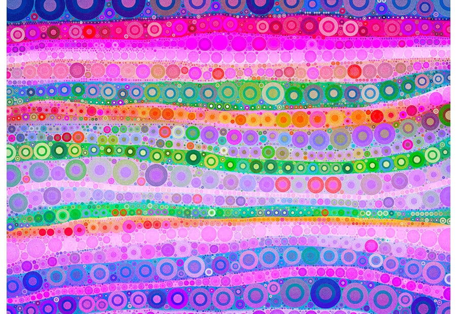 Enjoy puslespil Sweet Sixteen Abstract med 1000 brikker