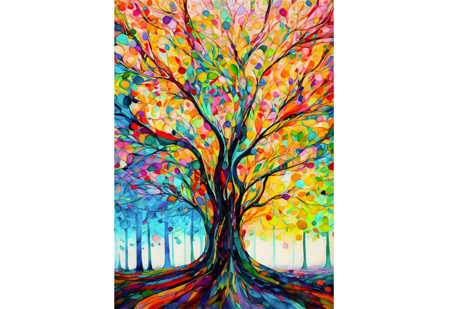 Enjoy puslespil Tree of Joy med 1000 brikker