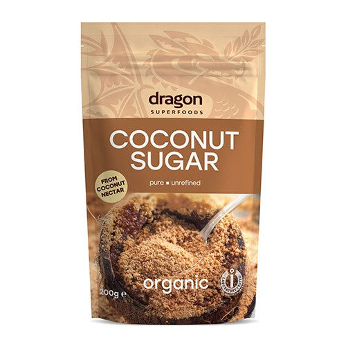 Pakke med Dragon Superfoods økologisk kokossukker, 250 gram