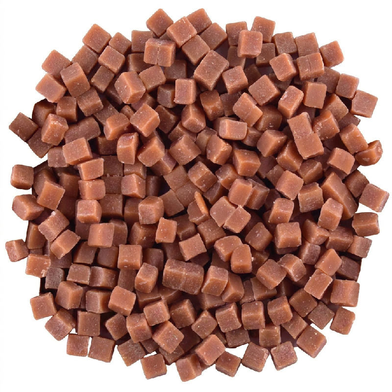 Mini karamel fudge fra Nic i 1 kg til topping på is og desserter