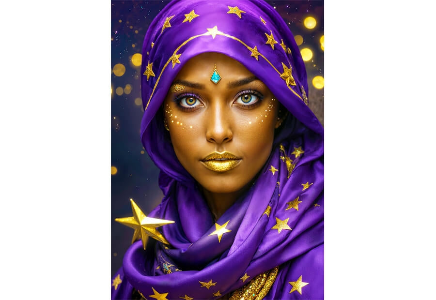 Enjoy puslespil Starlit Veil med 1000 brikker