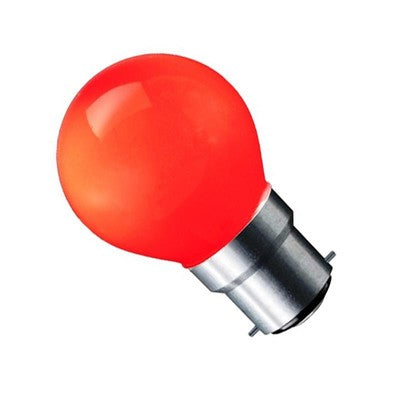 CARNI1.8 LED pære - 1,8W, rød, 230V, B22