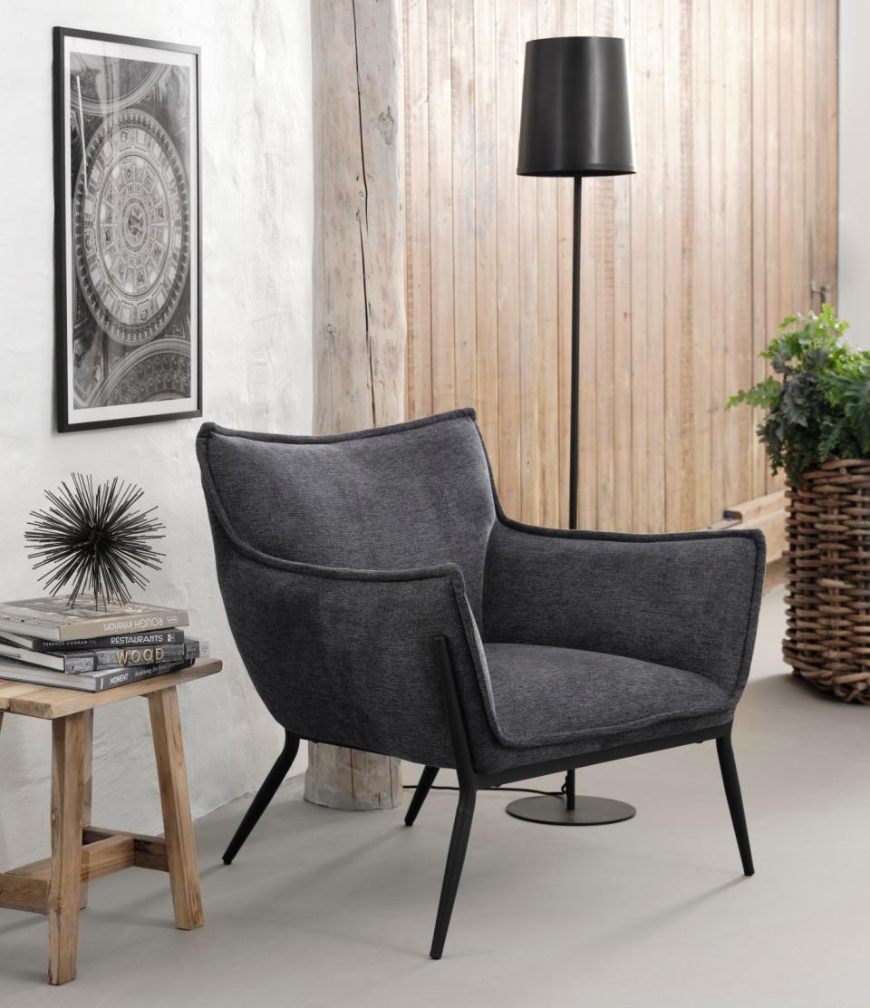 Se Calgary loungestol, mørkegrå, 83x79x82cm ❤ Kæmpe udvalg i Unique furniture - Køb online på udsalg og tilbud lige nu ❤ Meget billig fragt og hurtig levering - Varenummer: Bolig&Haven-53109270413642 og barcode / Ean: 5704745130712 på lager - Udsalg på Spar stort – op til 53% - Eksklusivt udsalg på over 2.739 brands
