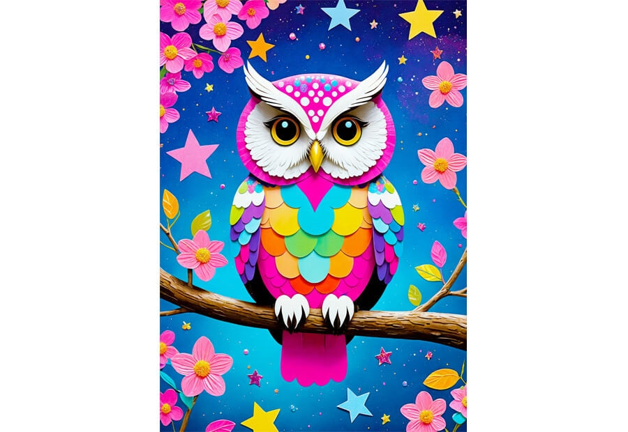 Puslespil Starry Owl fra Enjoy med 1000 brikker