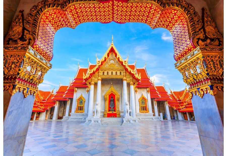 Enjoy puslespil The Marble Temple Bangkok med 1000 brikker