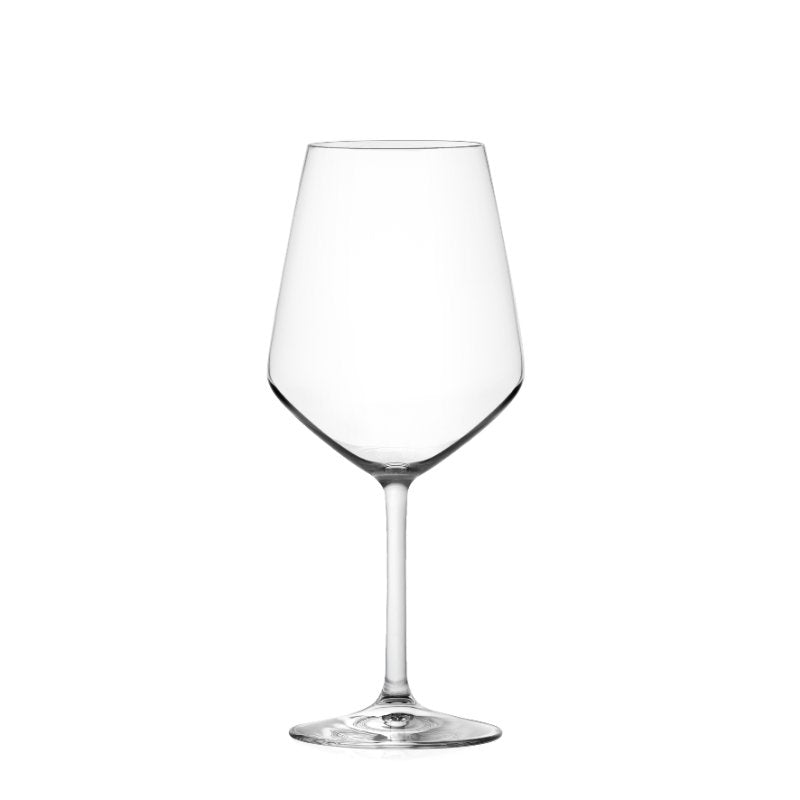 Sæt med seks RCR Universum rødvinsglas i krystal, 55 cl