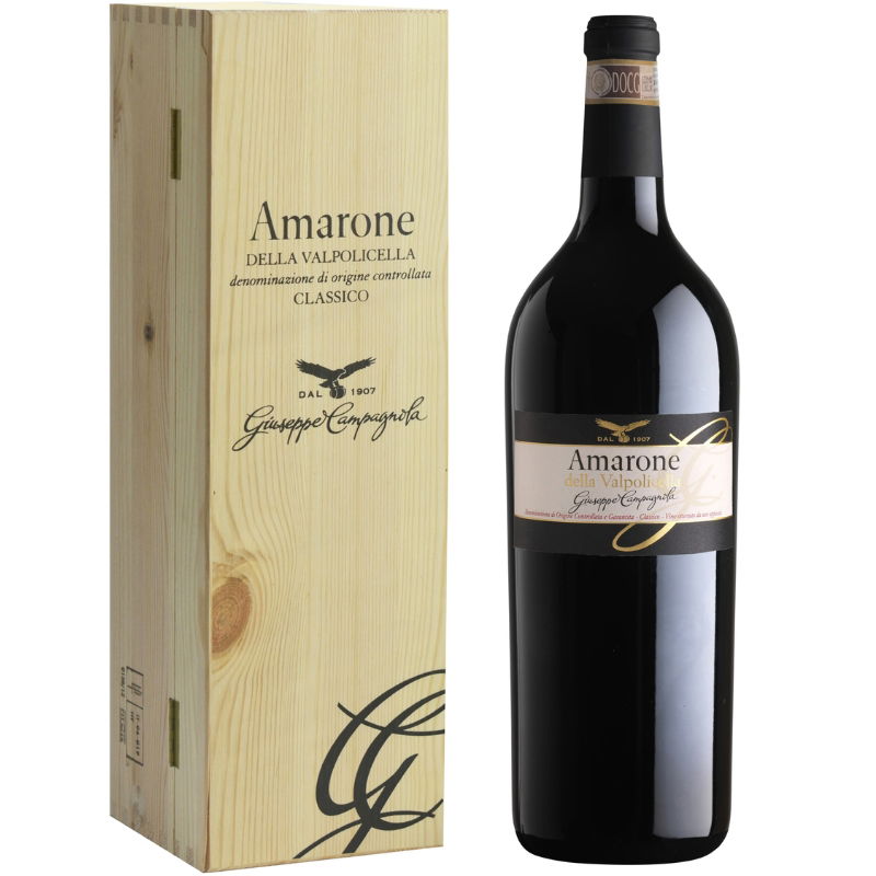 Se Amarone Classico Docg 1,5 L Trækasse - Campagnola ✔ Kæmpe udvalg i Campagnola - Køb online på udsalg og tilbud lige nu ✔ Meget billig fragt og hurtig levering - Varenummer: Barlife-1496894 og 8002645181085 på lager - Udsalg på Kunst og underholdning - Fest og fejring - Gavegivning Spar stort – op til 71% - Over 2.739 kendte mærker på stort udsalg