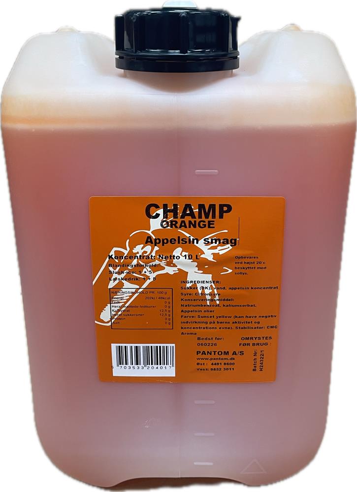 Se Champ Slushice Orange 10l ✔ Kæmpe udvalg i Champ - Køb online på udsalg og tilbud lige nu ✔ Super billig fragt og lynhurtig levering - Varenummer: Barlife-631076 og 5703533204017 på lager - Udsalg på Drikkevarer - Vand, øl og mixere - Slush Ice Op til 57% rabat - Over 2.739 mærker samlet ét sted