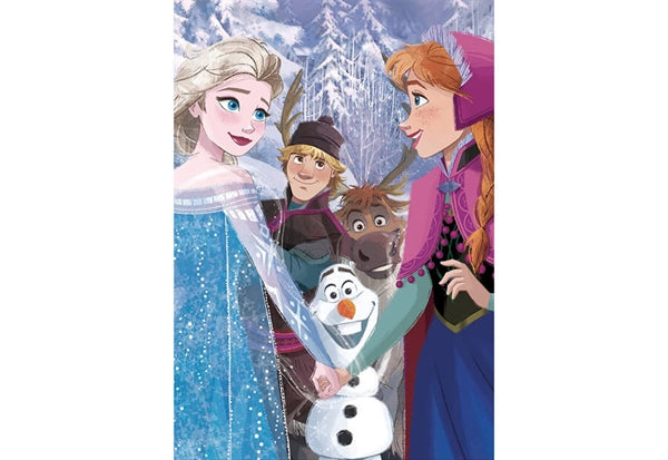 Clementoni puslespil Disney Frozen 2 med 104 brikker