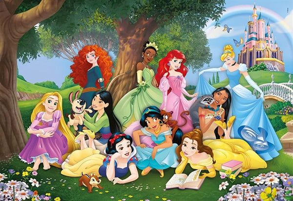 Clementoni puslespil Disney Princess med 104 brikker