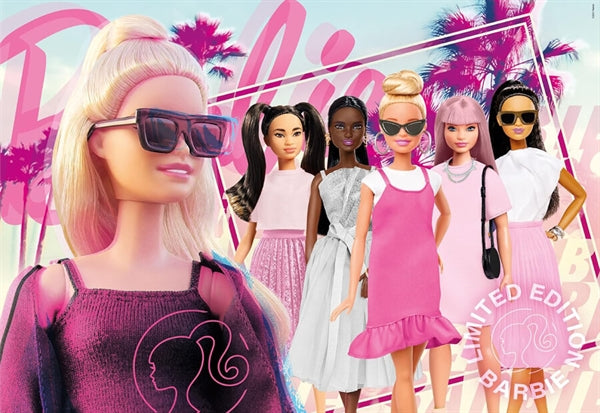 Clementoni børnepuslespil med Barbie, 104 brikker til børn på 6-7 år