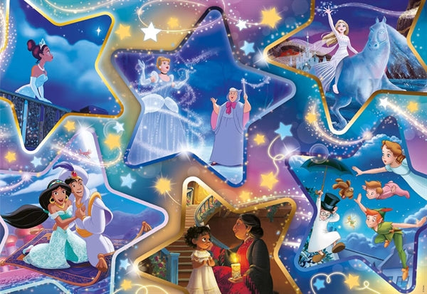 Clementoni puslespil Disney Magical Moments med 104 brikker til børn