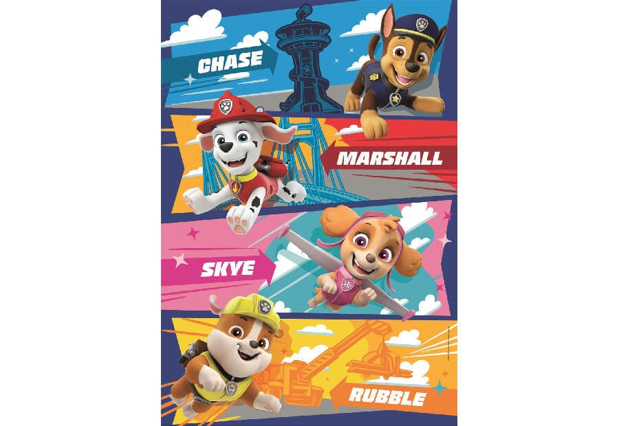 PAW Patrol puslespil fra Clementoni med 60 maxi-brikker