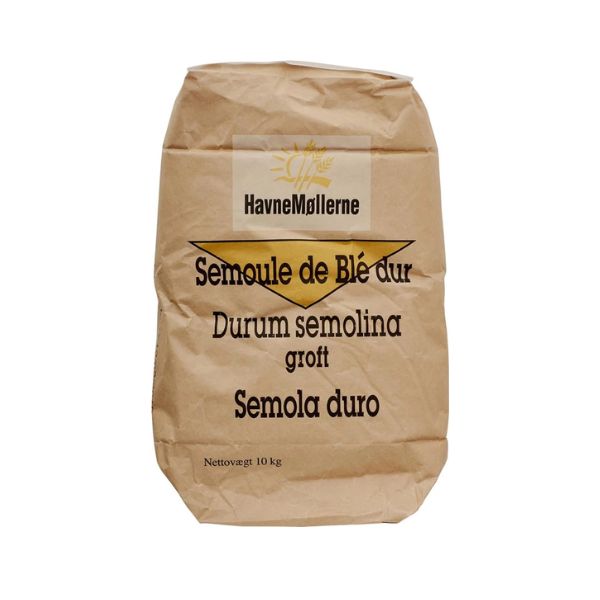 Se Durummel Semolina Grov Sæk 10 Kg ✔ Kæmpe udvalg i Havnemøllerne - Køb online på udsalg og tilbud lige nu ✔ Meget billig fragt og hurtig levering - Varenummer: Barlife-675926 og 5711779684333 på lager - Udsalg på Höstrea Store besparelser – op til 67% - Shop over 2.281 kendte mærker på udsalg