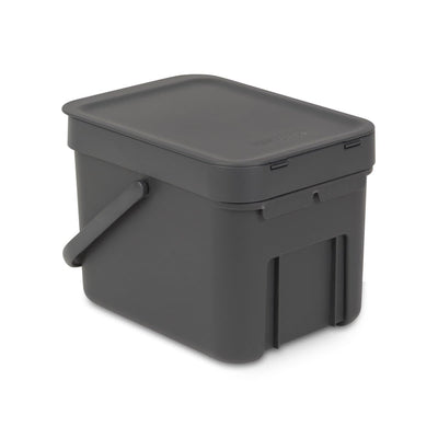 Se Brabantia Sort & Go affaldsspand 6 liter grå ❤ Stort online udvalg i Brabantia ❤ Meget billig fragt og hurtig levering: 1 - 2 hverdage - Varenummer: NDN-26928-02 og barcode / Ean: '8710755109720 på lager - Udsalg på Home & Garden - Household Supplies - Waste Containment - Recycling Containers Spar op til 55% - Over 1334 design brands på udsalg