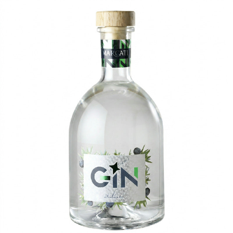 Flaske Marcarti Gin Extreme Original med 42 % alkohol, 0,70 L