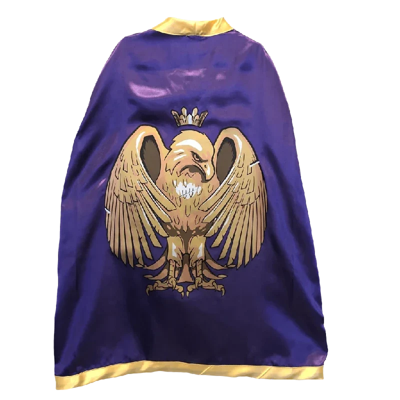 Liontouch Golden Eagle kappe i glansfuld polyester satin