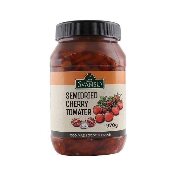 Se Tomater Cherry Semidried Bt 970 G ✔ Kæmpe udvalg i Svansø - Køb online på udsalg og tilbud lige nu ✔ Billig fragt • Hurtig levering - Varenummer: Barlife-675974 og 5711779766510 på lager - Udsalg på Delikatesser - Tapas - Grønt på glas Spar stort – op til 71% - Over 2.739 mærker med kæmpe udsalg