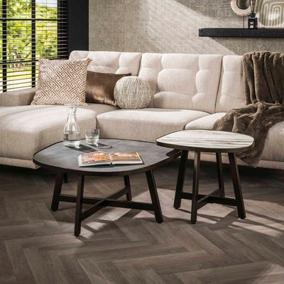 Se billigt sofabordssæt i skifer og metal på udsalg! 3-nordic tilbyder hurtig levering og billig fragt. Spar op til 65% på moderne designs.