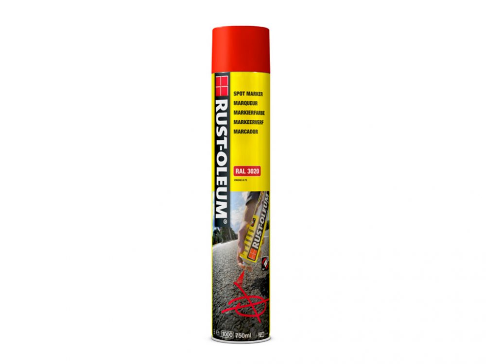 Rust-Oleum 2800 markeringsspray i 750 ml spraydåse til udendørs markering