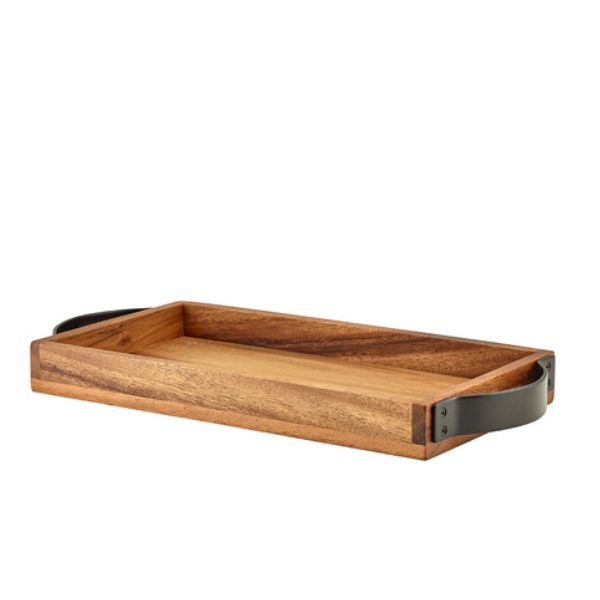 Se Serveringsbakke i Akacietræ Med Metalhåndtag Fra Genware 32,5 x 17,5 Cm ✔ Kæmpe udvalg i Genware - Køb online på udsalg og tilbud lige nu ✔ Hurtig levering til lave fragtpriser - Varenummer: Barlife-877263 og 5020403119586 på lager - Udsalg på Køkken - Borddækning - Buffet Spar stort – op til 53% - Eksklusivt udsalg på over 2.739 mærker