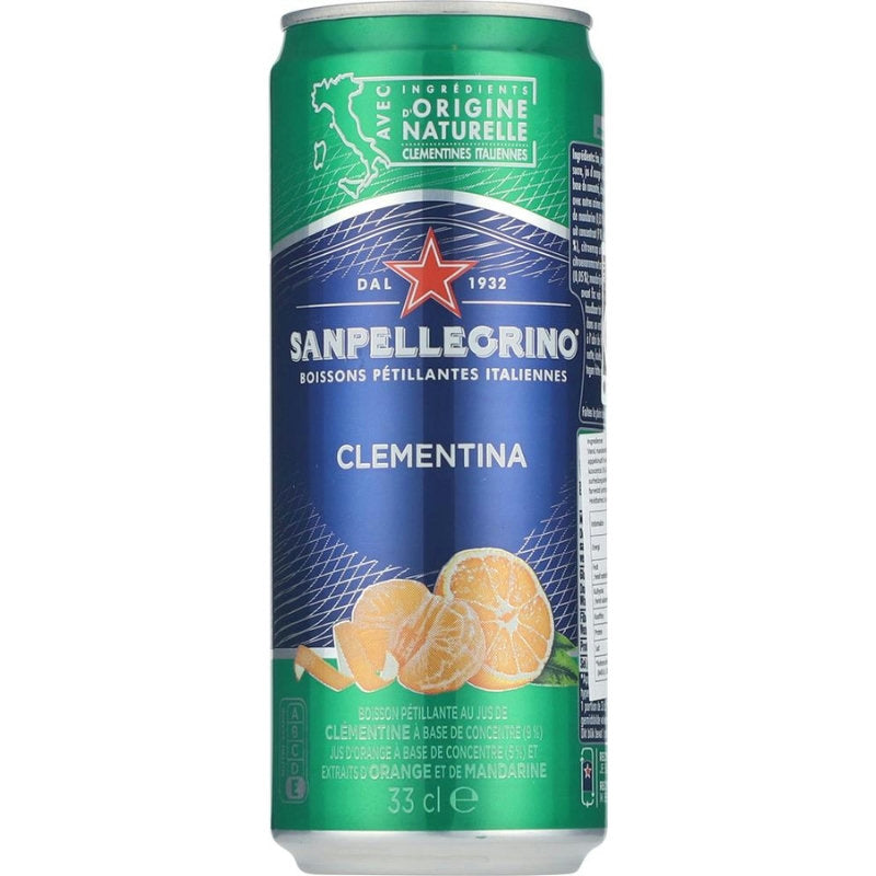 San Pellegrino Clementina italiensk citrussodavand på 33 cl