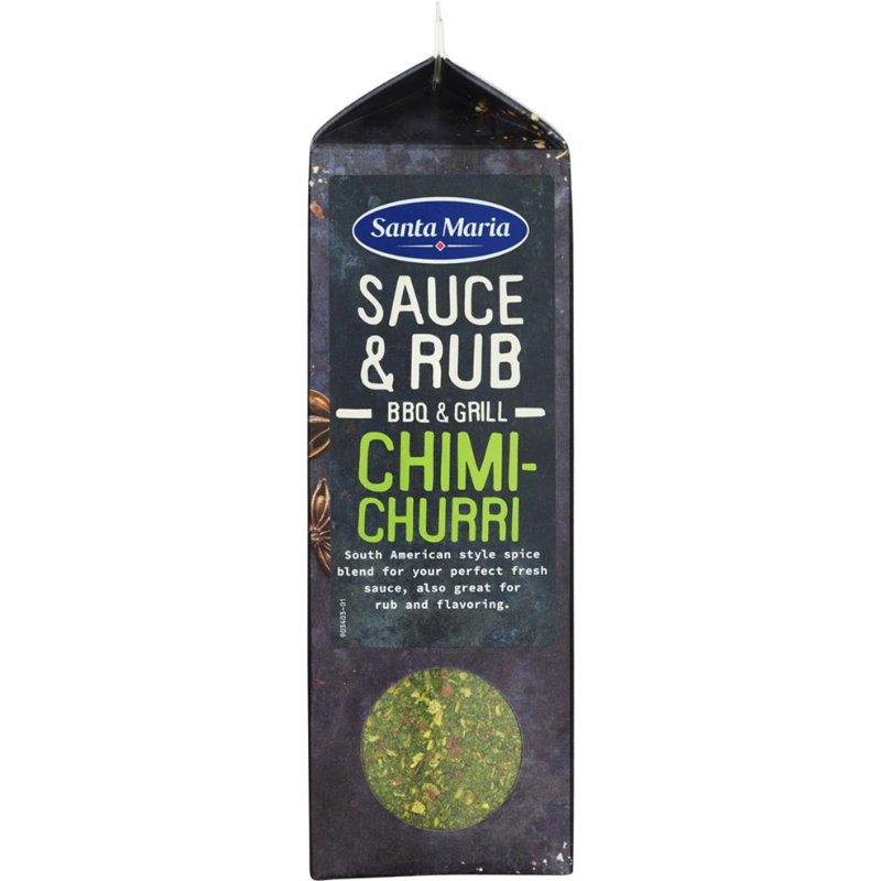Santa Maria Chimichurri krydderiblanding til grill, rubmix og barbecuesauce