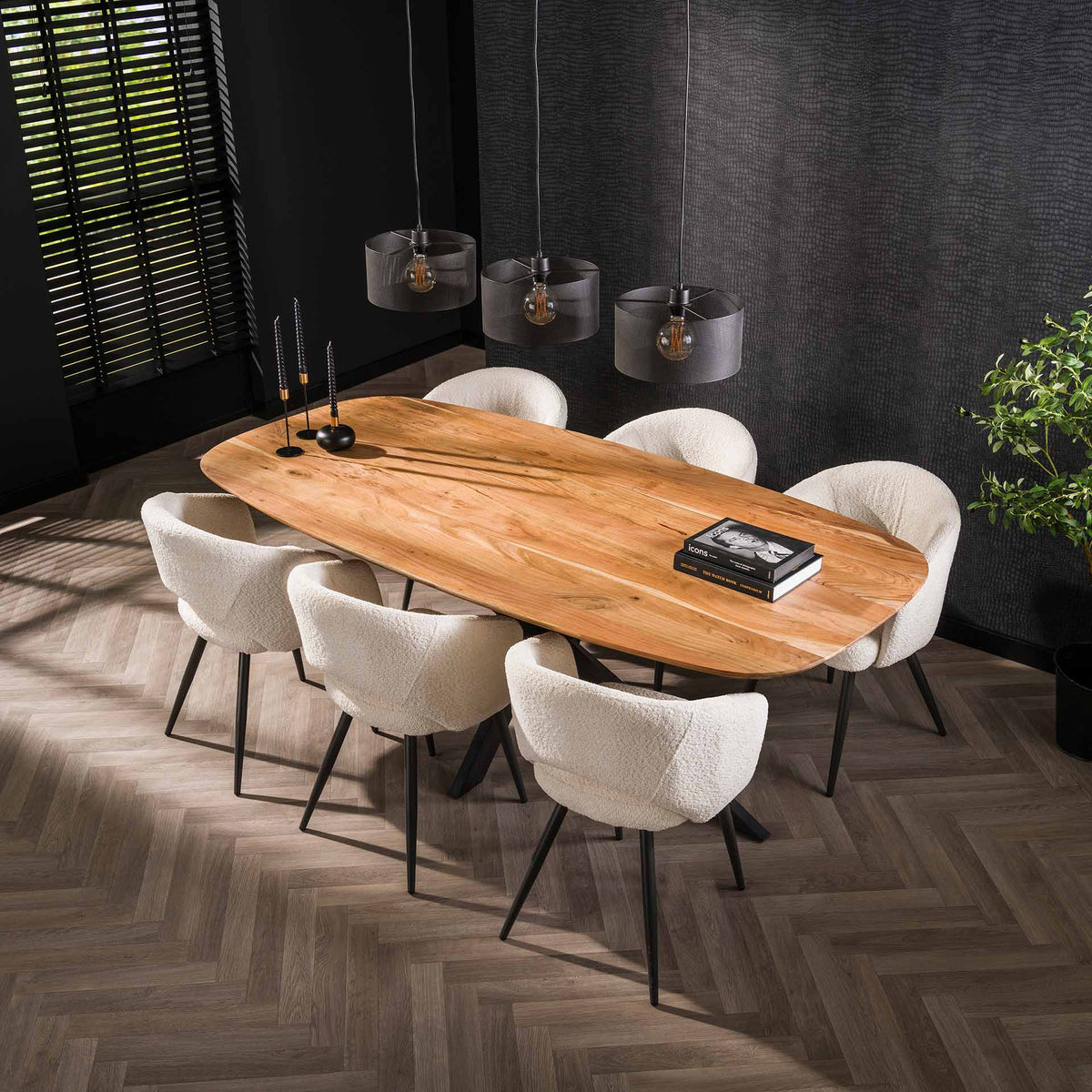 Se Fleet - Spisebord i massiv akacietræ, 105 x 215 cm. ❤ Kæmpe udvalg i 3-nordic - Køb online på udsalg og tilbud lige nu ❤ Super billig fragt og lynhurtig levering - Varenummer: 3-nordic-5732 og barcode / Ean: på lager - Udsalg på Spisestue - Spiseborde - Ovale, elipse og andre former spiseborde Spar helt op til 73% - Kæmpe udsalg på over 739 brands