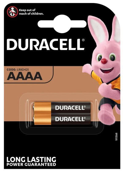 Se Duracell 2 stk. AAAA alkaline batterier / LR61/LR8D2425/MN2500/MX2500/E96 - Elektronik > Batterier - DURACELL - Spotshop ✔ Kæmpe udvalg i  DURACELL ✔ Hurtig levering: 1 - 2 Hverdage samt billig fragt - Varenummer: SPSH-DUR AAAA LR8D425 LR61 og barcode / Ean: '5000394041660 på lager - Udsalg på Elektronik > Batterier Spar op til 59% - Over 1324 kendte brands på udsalg
