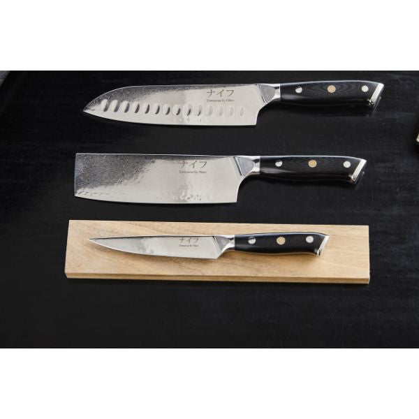 Se Damascus By HÃ¢ws Santoku Knife 32 Cm + Vegetable Knife 30 Cm + Utility Knife 24cm G10 ✔ Kæmpe udvalg i Damascus by HÃ¢ws - Køb online på udsalg og tilbud lige nu ✔ Hurtig levering til lave fragtpriser - Varenummer: Barlife-1329807 og 5712087102458 på lager - Udsalg på Køkken - Køkkenartikler - Køkkenknive - Damascus knive Spar helt op til 73% - Over 739 kendte mærker på udsalg