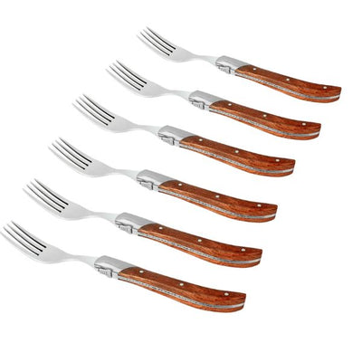 HÃ¢ws Laguiole Steak Gafler Rosewood