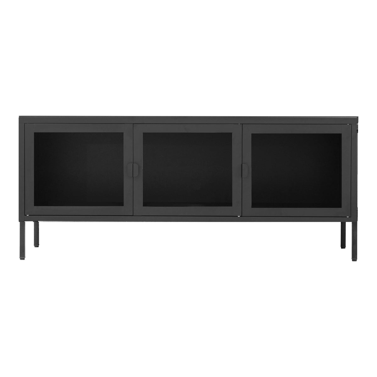 Se House Nordic - Brisbane reol - Sort med glaslåger,130x40x55cm ❤ Kæmpe udvalg i House Nordic - Køb online på udsalg og tilbud lige nu ❤ Billig fragt og hurtig levering - Varenummer: Bolig&Haven-42964015055100 og barcode / Ean: 5713917018543 på lager - Udsalg på Store besparelser – op til 71% - Shop over 2.281 kendte brands på udsalg