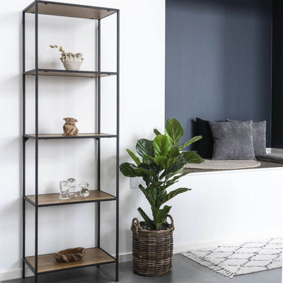 Se billigt Zeta reolsalg med 5 hylder i egetræslook! 🛒  Stort udvalg, tilbud og hurtig levering (1-2 dage). Spar op til 54%!