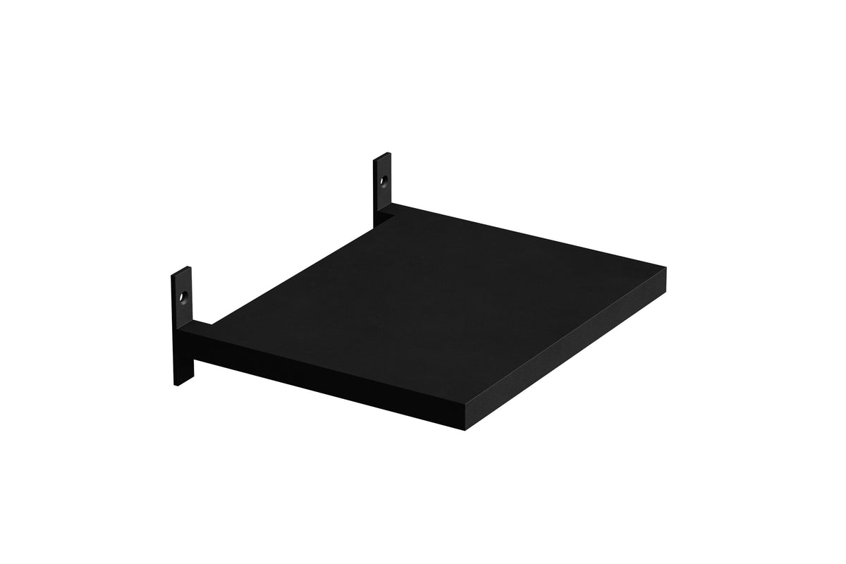 Venture Design Avignon rektangulært væghængt sidebord i sort jern