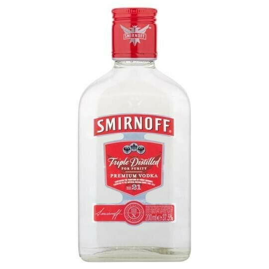 Se Smirnoff Vodka Red 20 Cl ✔ Kæmpe udvalg i Smirnoff - Køb online på udsalg og tilbud lige nu ✔ Billig fragt og hurtig levering - Varenummer: Barlife-10630 og 5410316233446 på lager - Udsalg på Höstrea Få op til 67% i rabat - Over 1.798 mærker samlet på udsalg