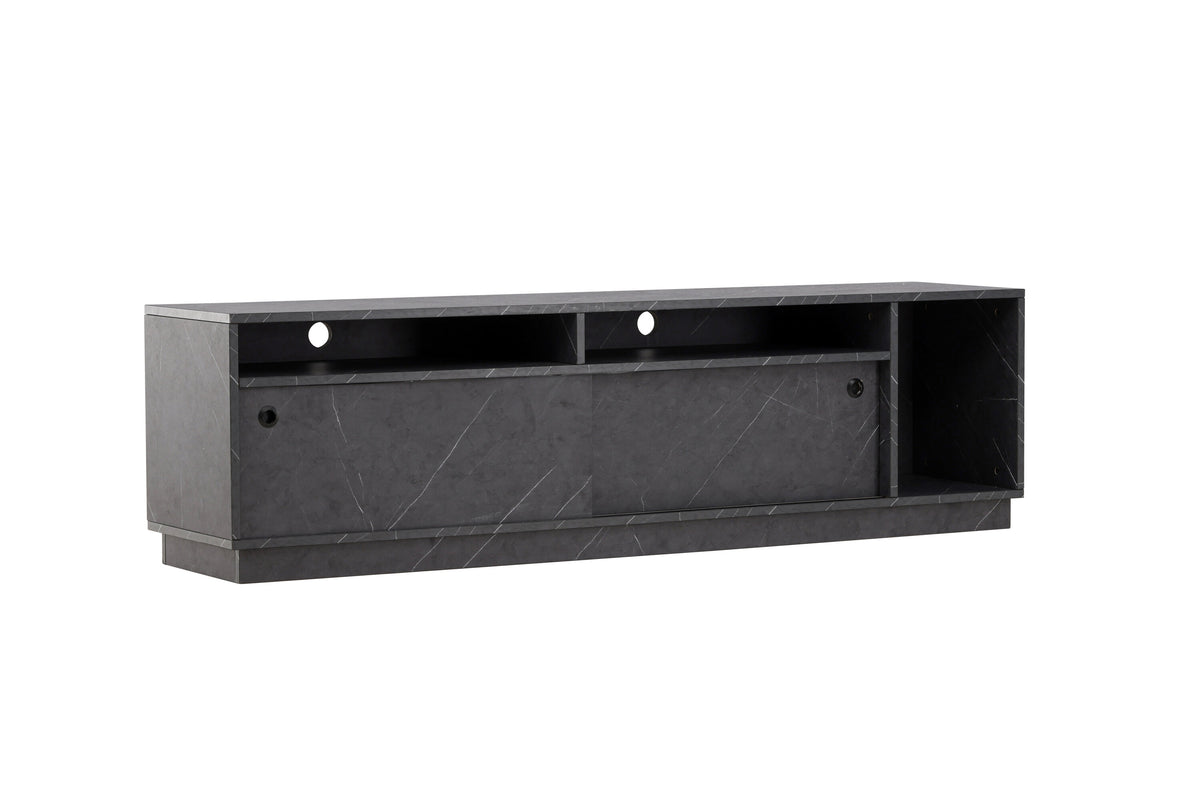 Se VENTURE DESIGN Girona TV-bænk, m. 2 skydelåger - sort melamin (180x40) ❤ Kæmpe udvalg i Venture Design - Køb online på udsalg og tilbud lige nu ❤ Meget billig fragt og hurtig levering: 1 - 2 hverdage - Varenummer: Boboonline-113746 og barcode / Ean: 7340220816153 på lager - Udsalg på Møbler,Borde,TV-Borde,
Møbler,
Borde,
Store TV-Borde,
Sorte TV-Borde,
Dagligstue, Spar op til 51% - Over 785 kendte brands på udsalg
